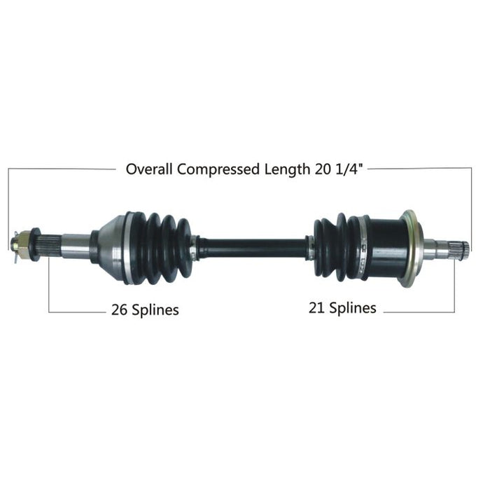 TYTANEUM OE REPLACEMENT CV AXLE CAN-AM FRONT LEFT