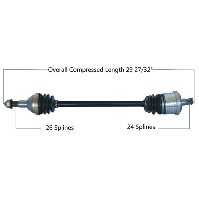 TYTANEUM OE REPLACEMENT CV AXLE CAN-AM REAR LEFT / RIGHT
