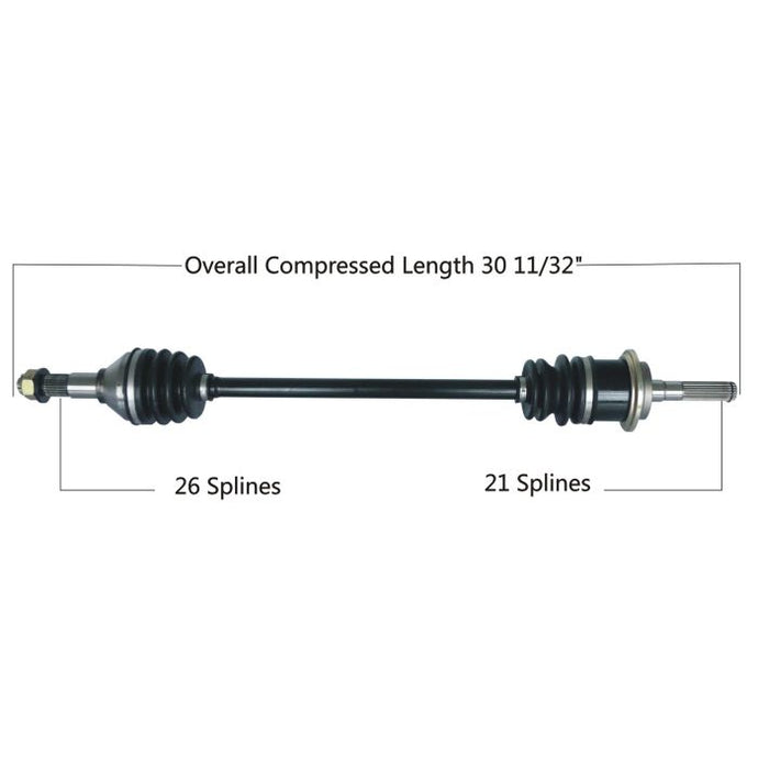 TYTANEUM OE REPLACEMENT CV AXLE CAN-AM FRONT RIGHT