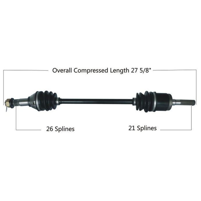 TYTANEUM OE REPLACEMENT CV AXLE CAN-AM FRONT RIGHT