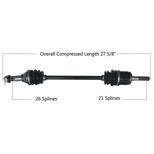 TYTANEUM OE REPLACEMENT CV AXLE CAN-AM FRONT RIGHT