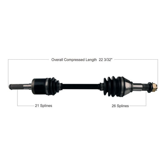 TYTANEUM OE REPLACEMENT CV AXLE CAN-AM FRONT RIGHT