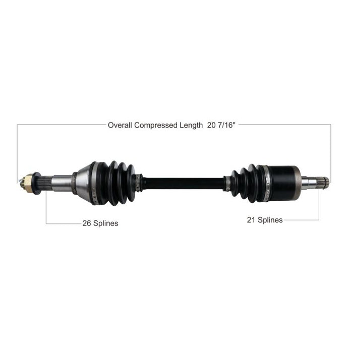 TYTANEUM OE REPLACEMENT CV AXLE CAN-AM FRONT LEFT