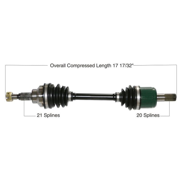 TYTANEUM OE REPLACEMENT CV AXLE HONDA FRONT LEFT