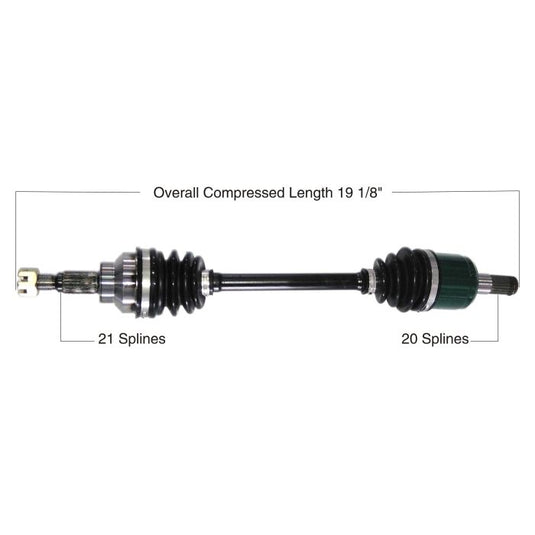 TYTANEUM OE REPLACEMENT CV AXLE HONDA FRONT RIGHT