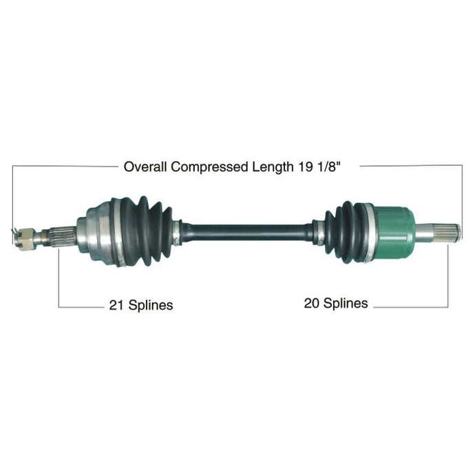 TYTANEUM OE REPLACEMENT CV AXLE HONDA FRONT RIGHT