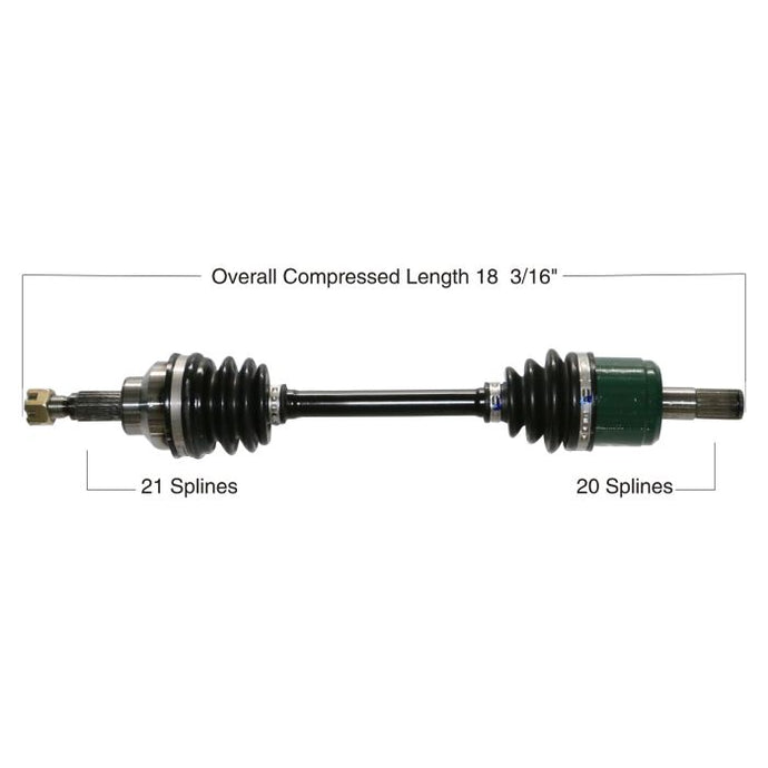 TYTANEUM OE REPLACEMENT CV AXLE HONDA FRONT LEFT / RIGHT