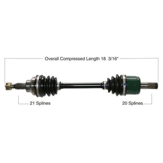 TYTANEUM OE REPLACEMENT CV AXLE HONDA FRONT LEFT / RIGHT
