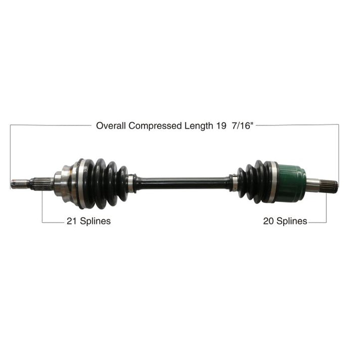 TYTANEUM OE REPLACEMENT CV AXLE HONDA FRONT RIGHT