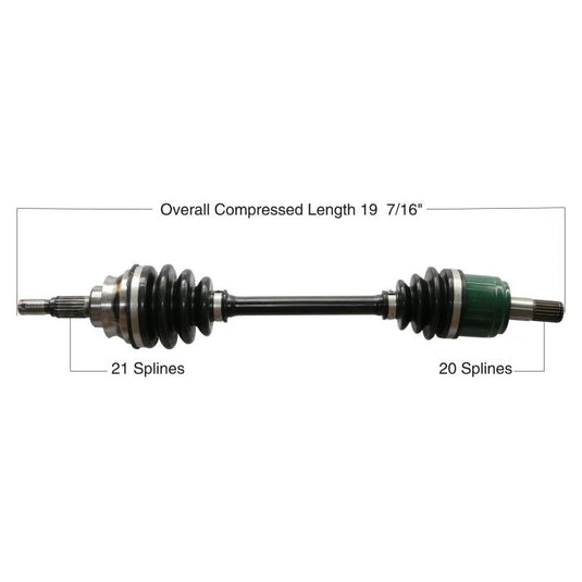 TYTANEUM OE REPLACEMENT CV AXLE HONDA FRONT RIGHT