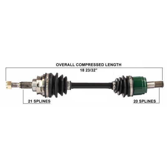 TYTANEUM OE REPLACEMENT CV AXLE HONDA FRONT LEFT/RIGHT