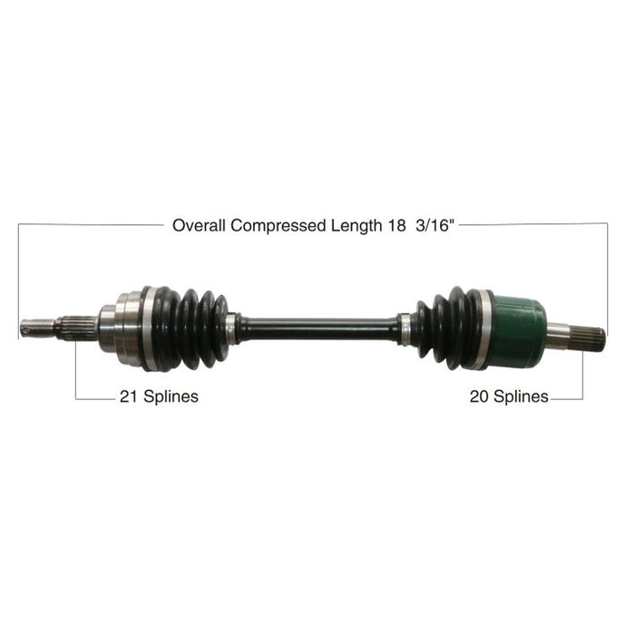 TYTANEUM OE REPLACEMENT CV AXLE HONDA