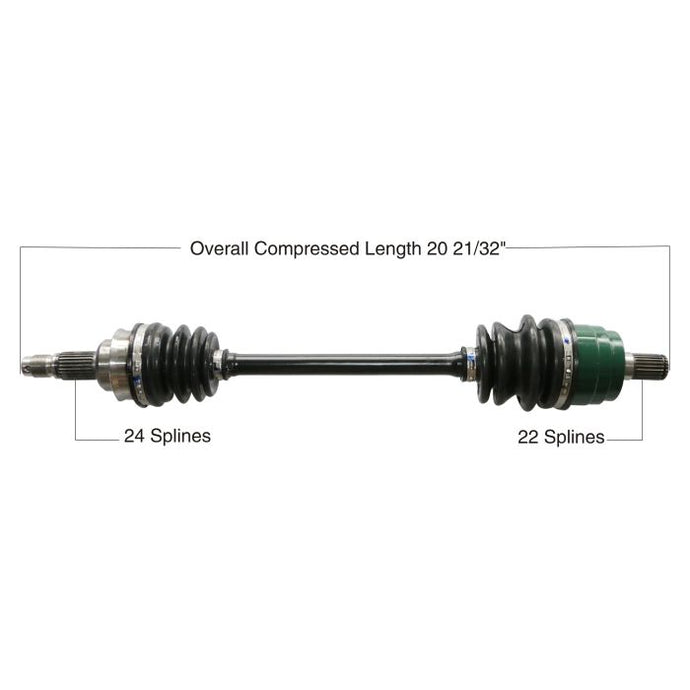 TYTANEUM OE REPLACEMENT CV AXLE HONDA REAR LEFT / RIGHT