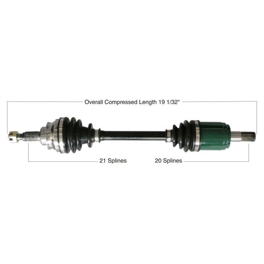 TYTANEUM OE REPLACEMENT CV AXLE HONDA FRONT RIGHT