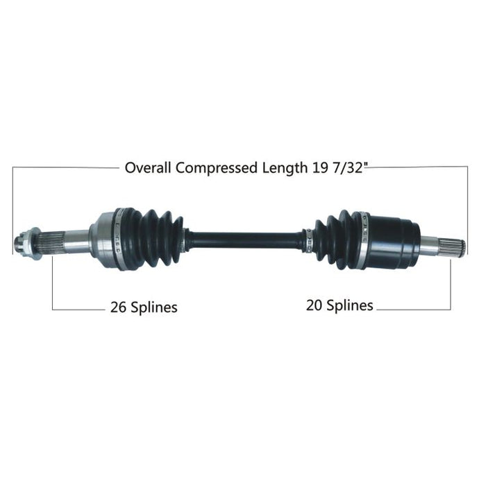 TYTANEUM OE REPLACEMENT CV AXLE HONDA FRONT RIGHT
