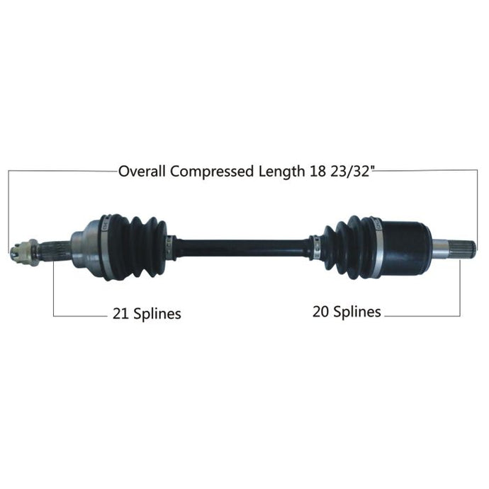 TYTANEUM OE REPLACEMENT CV AXLE HONDA FRONT RIGHT