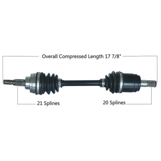 TYTANEUM OE REPLACEMENT CV AXLE HONDA FRONT LEFT / RIGHT