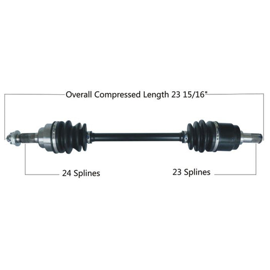 TYTANEUM OE REPLACEMENT CV AXLE HONDA FRONT RIGHT