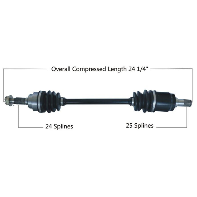 TYTANEUM OE REPLACEMENT CV AXLE HONDA REAR LEFT