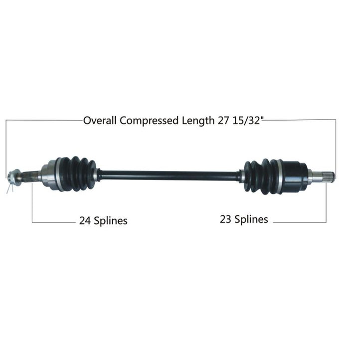 TYTANEUM OE REPLACEMENT CV AXLE HONDA REAR RIGHT