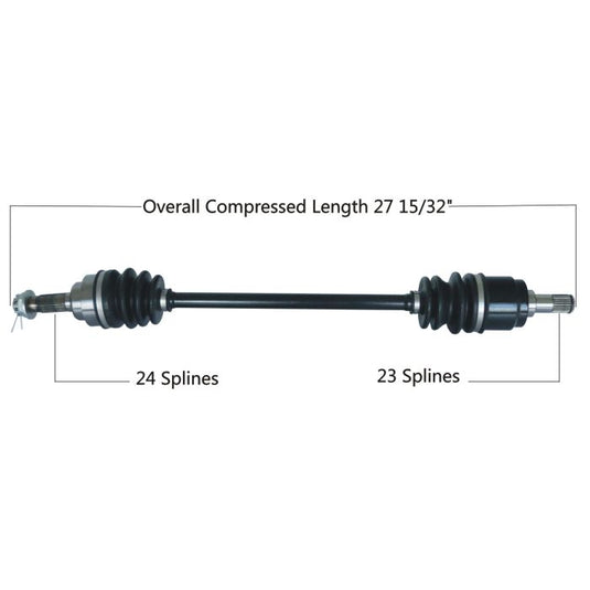 TYTANEUM OE REPLACEMENT CV AXLE HONDA REAR RIGHT