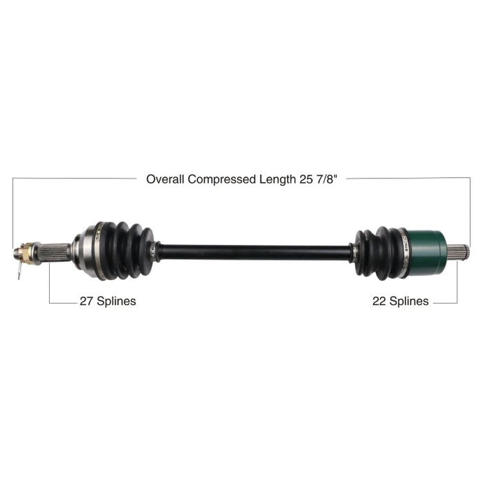 TYTANEUM OE REPLACEMENT CV AXLE JOHN DEERE FRONT LEFT