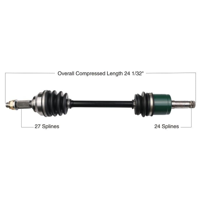 TYTANEUM OE REPLACEMENT CV AXLE JOHN DEERE FRONT RIGHT
