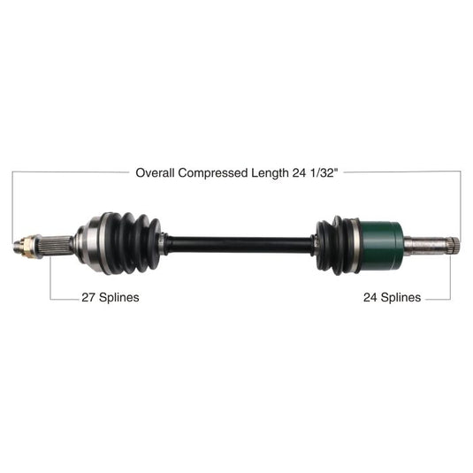 TYTANEUM OE REPLACEMENT CV AXLE JOHN DEERE FRONT RIGHT