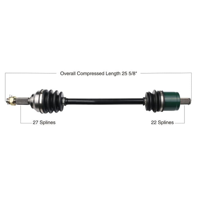 TYTANEUM OE REPLACEMENT CV AXLE JOHN DEERE FRONT LEFT