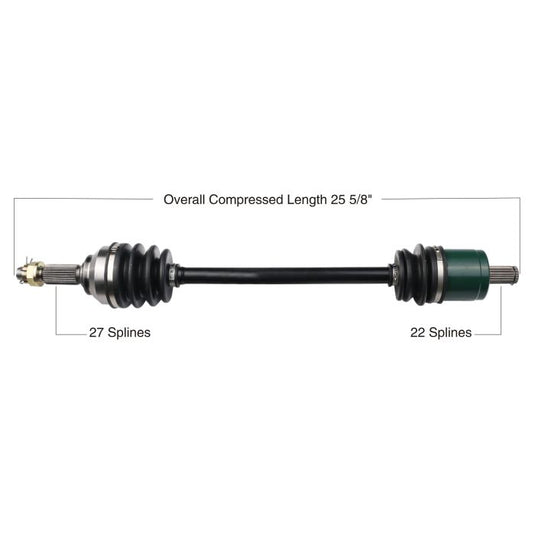 TYTANEUM OE REPLACEMENT CV AXLE JOHN DEERE FRONT LEFT