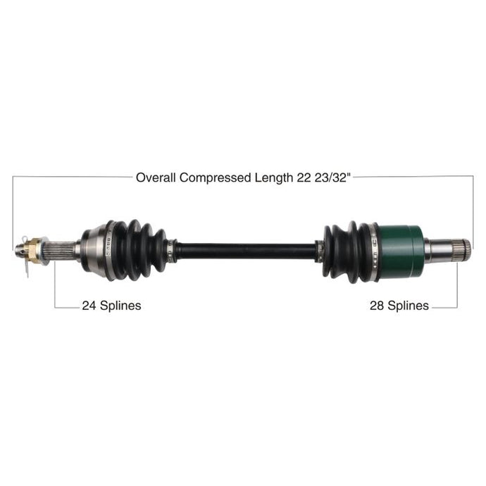 TYTANEUM OE REPLACEMENT CV AXLE JOHN DEERE REAR LEFT
