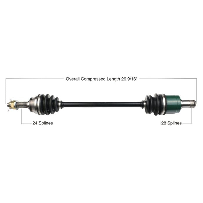TYTANEUM OE REPLACEMENT CV AXLE JOHN DEERE REAR RIGHT