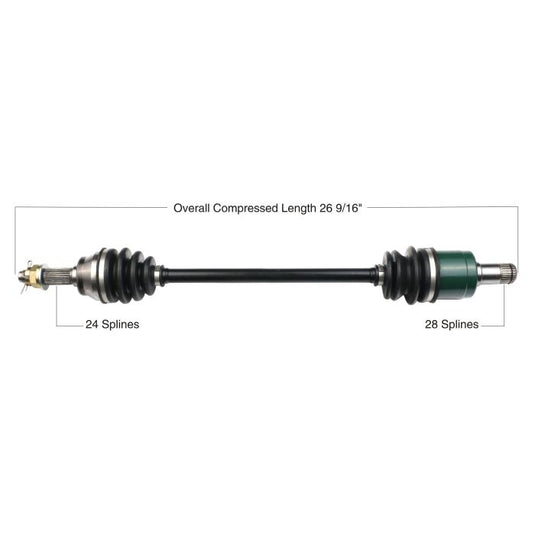 TYTANEUM OE REPLACEMENT CV AXLE JOHN DEERE REAR RIGHT