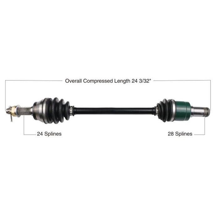 TYTANEUM OE REPLACEMENT CV AXLE JOHN DEERE REAR LEFT