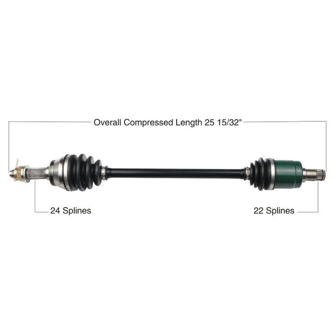 TYTANEUM OE REPLACEMENT CV AXLE JOHN DEERE FRONT LEFT / RIGHT