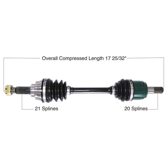 TYTANEUM OE REPLACEMENT CV AXLE KAWASAKI FRONT RIGHT