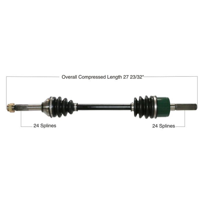 TYTANEUM OE REPLACEMENT CV AXLE KAWASAKI REAR LEFT