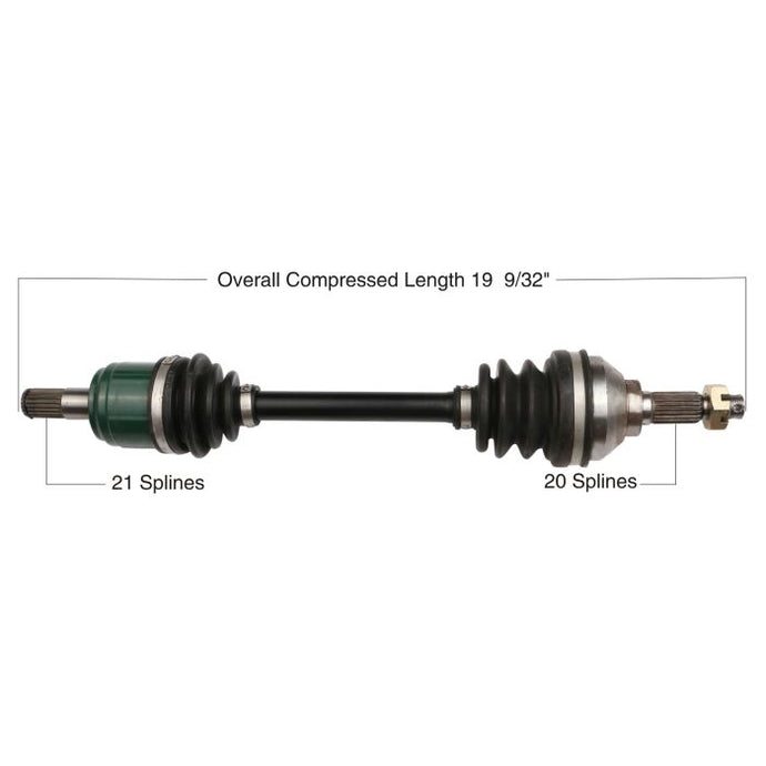 TYTANEUM OE REPLACEMENT CV AXLE KAWASAKI FRONT RIGHT
