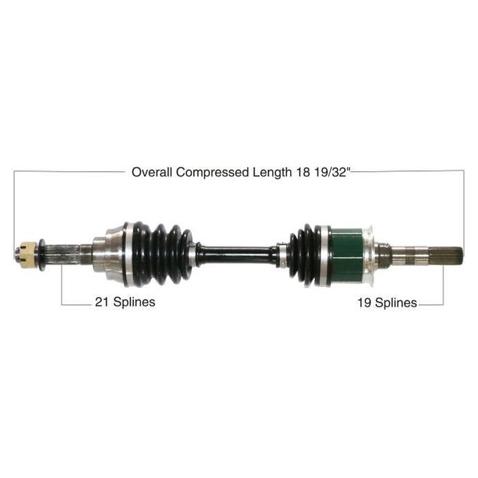 TYTANEUM OE REPLACEMENT CV AXLE KAWASAKI FRONT LEFT / RIGHT