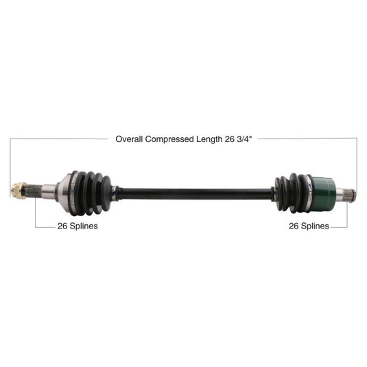 TYTANEUM OE REPLACEMENT CV AXLE KAWASAKI FRONT RIGHT
