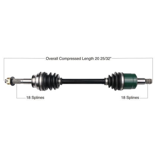 TYTANEUM OE REPLACEMENT CV AXLE KUBOTA FRONT LEFT / RIGHT