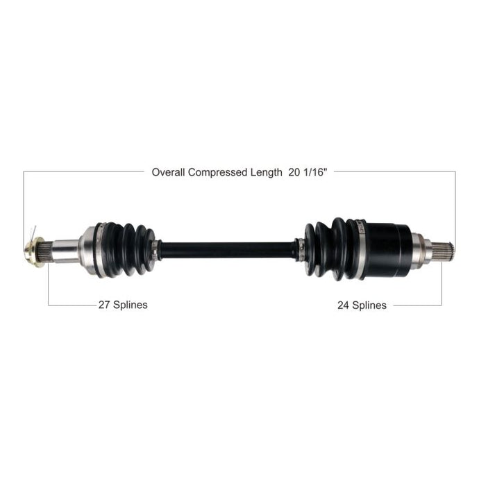 TYTANEUM OE REPLACEMENT CV AXLE KYMCO FRONT RIGHT