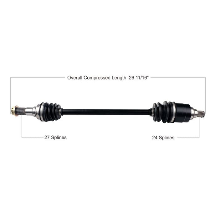 TYTANEUM OE REPLACEMENT CV AXLE KYMCO FRONT RIGHT