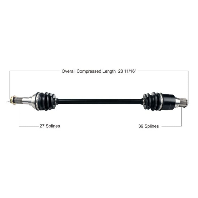 TYTANEUM OE REPLACEMENT CV AXLE KYMCO REAR RIGHT