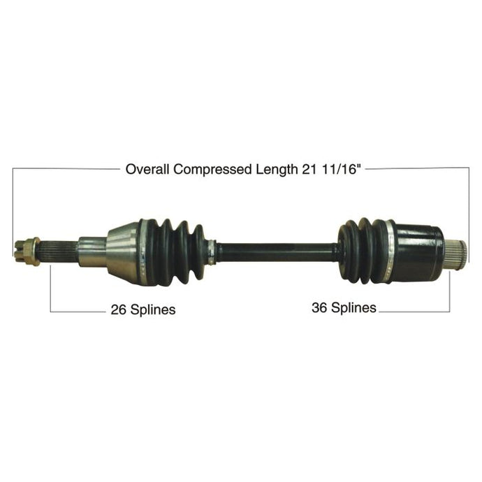TYTANEUM OE REPLACEMENT CV AXLE POLARIS REAR LEFT / RIGHT