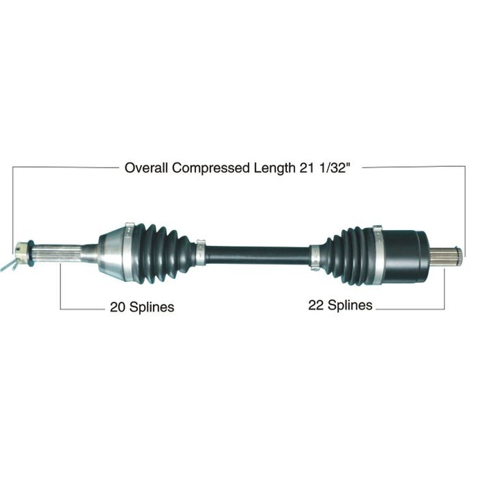 TYTANEUM OE REPLACEMENT CV AXLE POLARIS FRONT LEFT / RIGHT