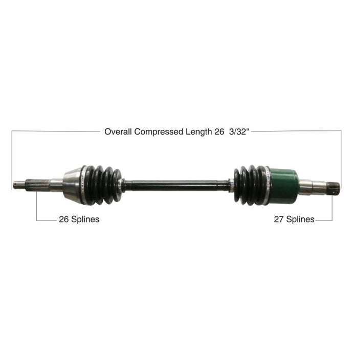 TYTANEUM OE REPLACEMENT CV AXLE POLARIS REAR RIGHT
