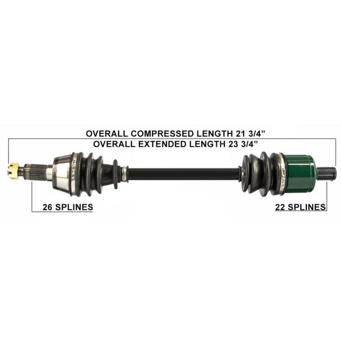 TYTANEUM OE REPLACEMENT CV AXLE POLARIS FRONT LEFT / RIGHT