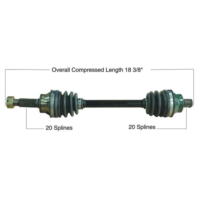 TYTANEUM OE REPLACEMENT CV AXLE POLARIS FRONT LEFT / RIGHT