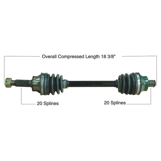 TYTANEUM OE REPLACEMENT CV AXLE POLARIS FRONT LEFT / RIGHT